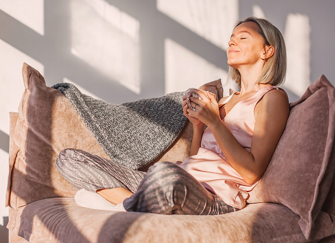 Waking rested rather than exhausted